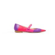 Stribet Ballerina Flats