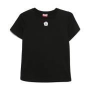 Sort Logo Patch T-shirts og Polos