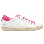 Hvide Pink Superstar Sneakers