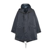 2-i-1 Anthracite Parka med Goggles