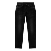 Sort Monroe Skinny Jeans, Fleksibel Denim