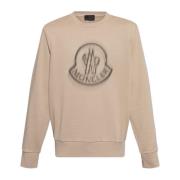 Sweatshirt med logo