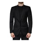 Sort Slim Fit Blazer MARTINI Stil