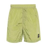 Iridescent Nylon Metal Badeshorts