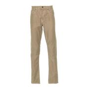 Beige Slim Bomuld Jeans