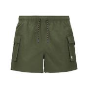 Grøn Nylon Boxershorts