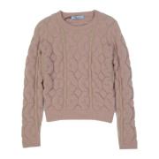 Pink Uldblanding Sweater AW24