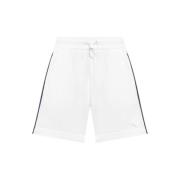 Logo Trim Shorts i Hvid