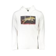 Elegant langærmet sweatshirt hvid