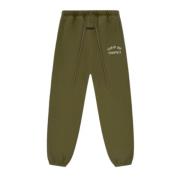 Militærgrøn Fleece Sweatpants