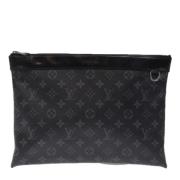 Pre-owned Canvas louis-vuitton-tasker