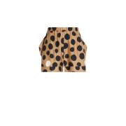 Silke Polka Dot Shorts med afslappet pasform