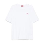 Hvide Crew Neck T-shirts og Polos