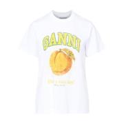 Peach Relaxed Jersey T-Shirt