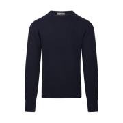 Mørkeblå Seamless Sweater