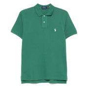 Tilpasset Slim Fit Bomuld Mesh Polo