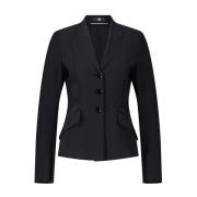 Moderne Blazer med Åbne Kanter