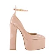 Rose Cannelle Platform Pumps