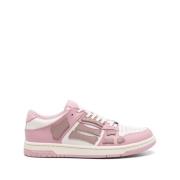 Rosa Sneakers Skelet Design