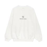 Monogram Jaci Oversized Sweatshirt Ivory