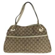 Pre-owned Canvas gucci-tasker