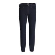 Blå Slim Fit Denim Jeans