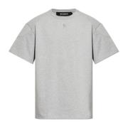 T-shirt med broderet logo