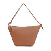 Tan Hobo Skuldertaske