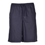 Lyocell Bomuld Bermuda Shorts