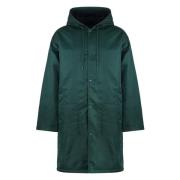 Nylon Parka med Fleece Foring