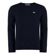 Lacoste Uldtrøje med Logo Patch