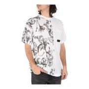 Blomstret Bomuld T-shirt