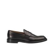 Herres læder Penny loafer | mørkebrun