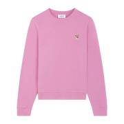 Broderet Logo Bomuld Crew Neck Sweatshirt