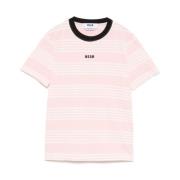 Pink Crew Neck T-shirts og Polos