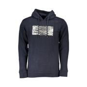 Bl Cotton Sweatshirt med Hætte