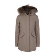 Luksuriøs Arctic Raccoon Parka