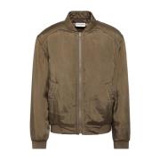 Twill Teddy Bomber Jakke Mænd