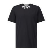 Bomuld Logo Print T-Shirt