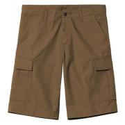 Brun Bomuld Cargo Bermuda Shorts