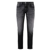 Slim Fit Jeans med Baglogo