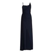 Elegant Maxi Kjole med Juveler