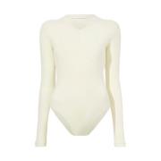 Børstet Rib Bodysuit