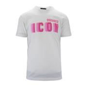 Herre Icon Print Bomuld T-Shirt