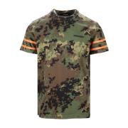 Camouflage Militær Stil Herre T-shirt