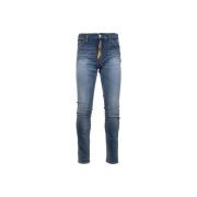 Mænds Lynlås Knaphul Jeans