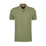 Grøn Polo Shirt - Kortærmet