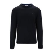 Herre Merino Uld Bomuld Sweater