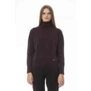 Luksus Brun Uld Kashmir Sweater