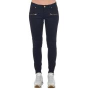 Sort Biker Stretch Denim Jeans